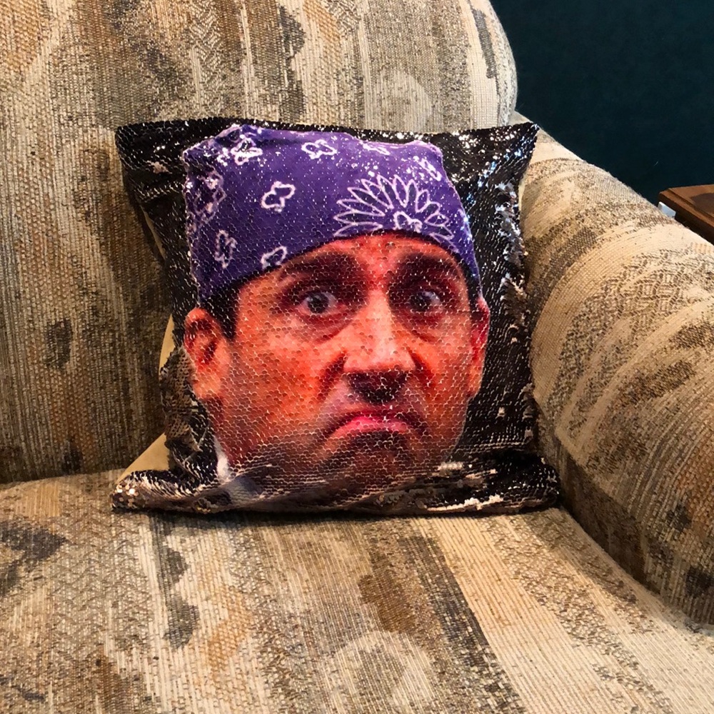 Prison Mike Pillow The Office